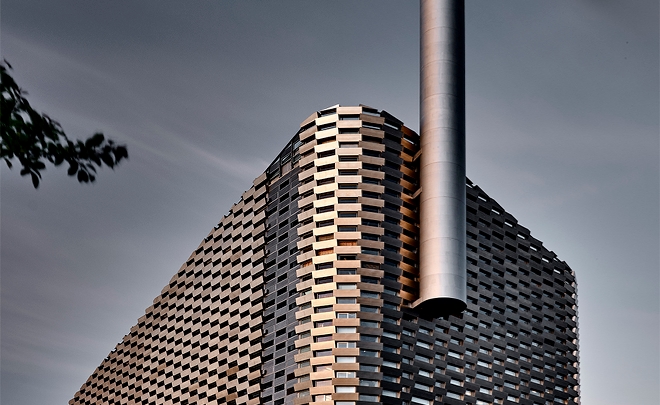 CopenHill - Skibakken på toppen af Amager Ressourcecenter